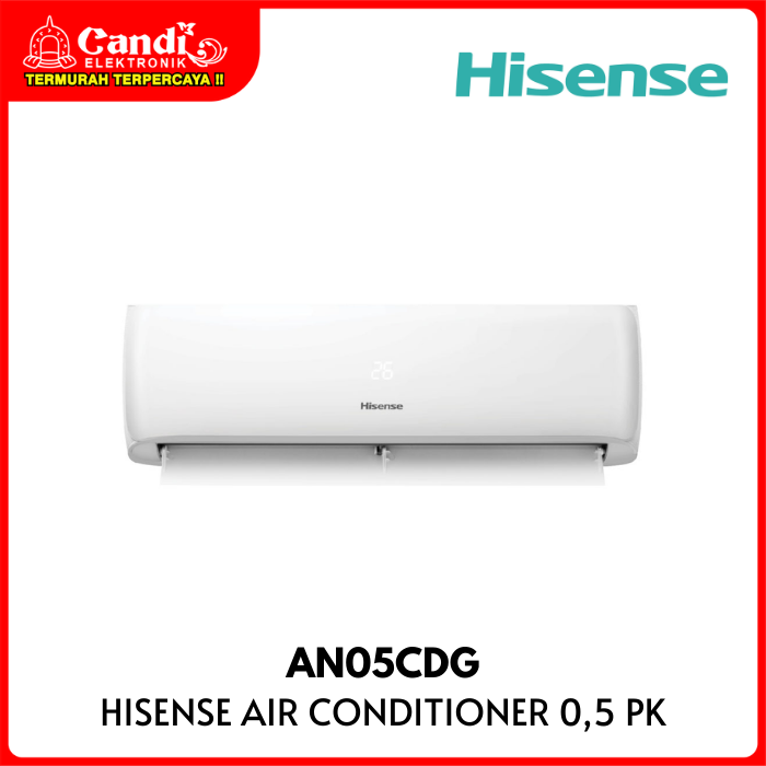 Hisense Air Conditioner 0,5 Pk Standart An05cdg(id) + An05cdg(od)  